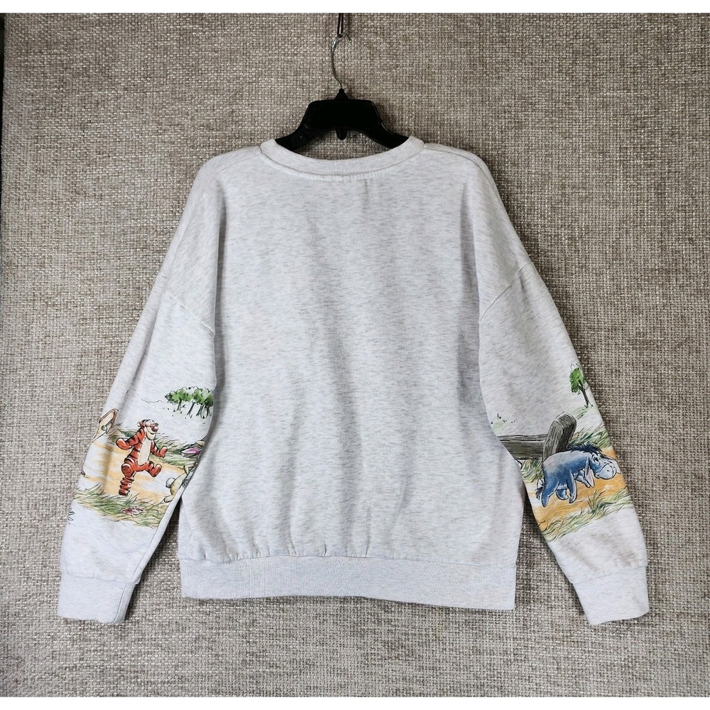 Winnie The Pooh Good Friends Great Adventures Sweatshirt Womens L Gray - Picture 8 of 12